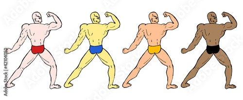 Sport men design