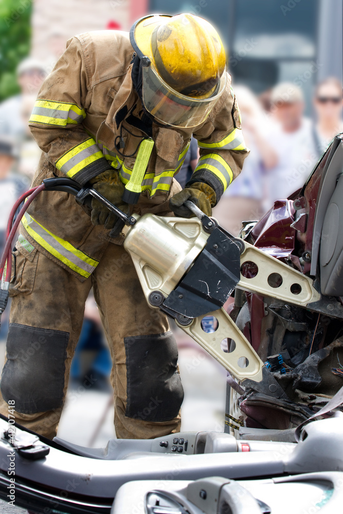 Fototapeta premium Fireman