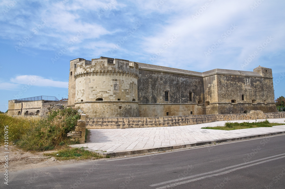 Castle of Acaya. Vernole. Puglia.  Italy.