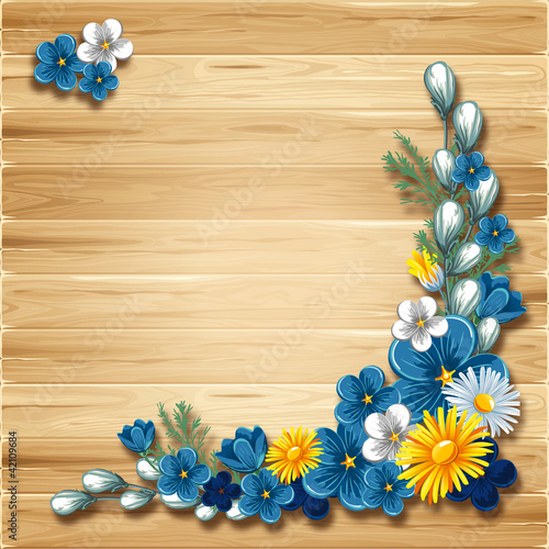 Wooden background