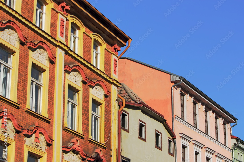 Fototapeta premium Altbaufassaden