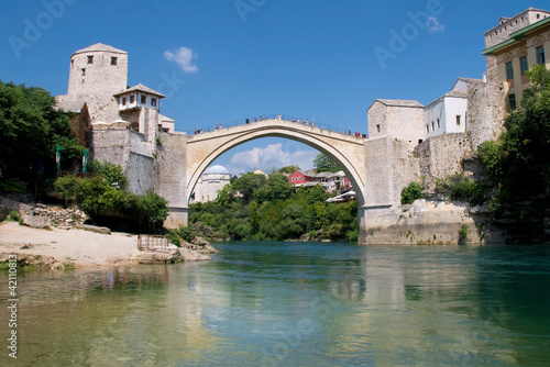 Obraz na płótnie Old Bridge of Mostar w salonie