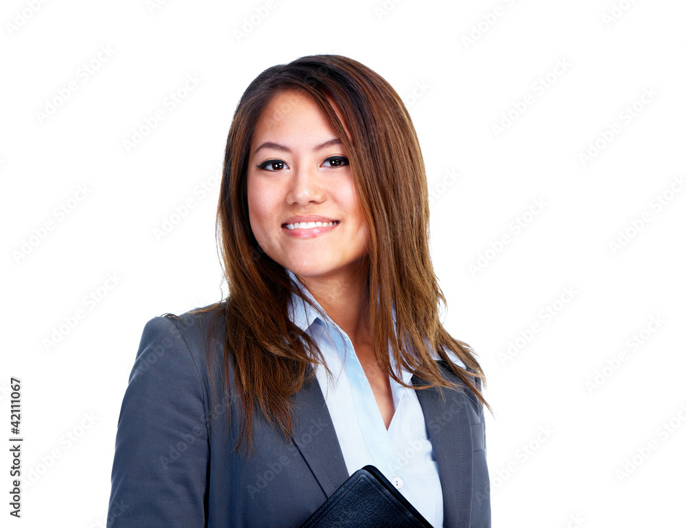 Young business woman.