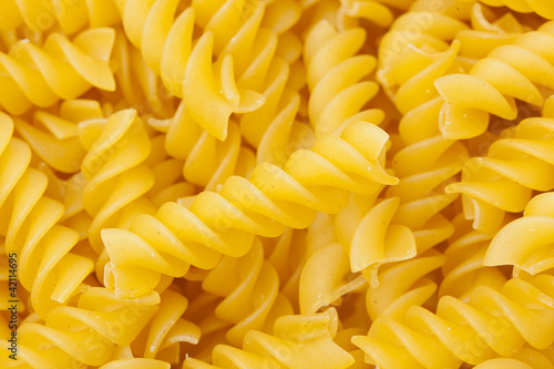 Dry rotini pasta