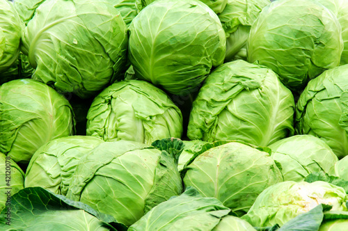 Raw cabbage