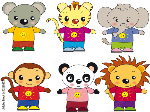 Fototapeta Naklejka Na Ścianę i Meble -  animal illustration