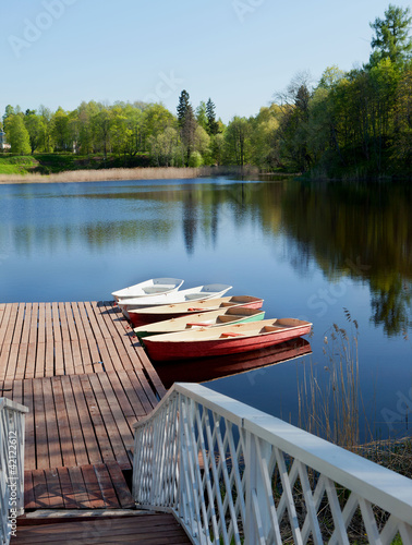 Gardens and parks of suburbs of St. Petersburg