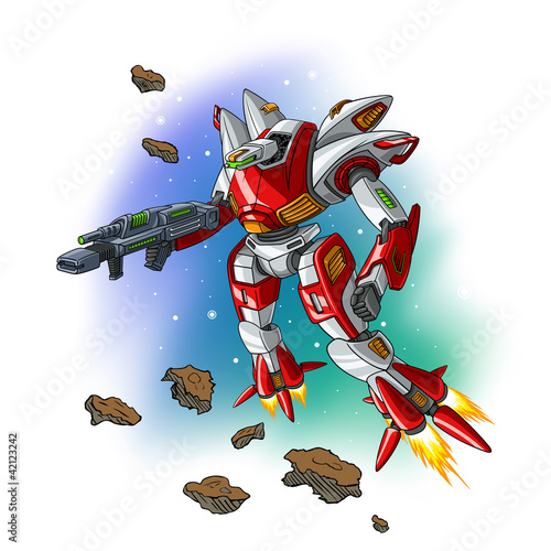 Space flying robot