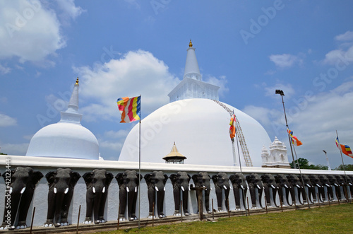 Ruwanweli Seya Dagoba in Anuradhapura,Sri Lanka photo