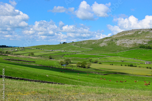 Yorkshire dales rugged landscape