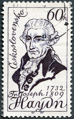 CZECHOSLOVAKIA - 1959: shows Franz Joseph Haydn(1732-1809)