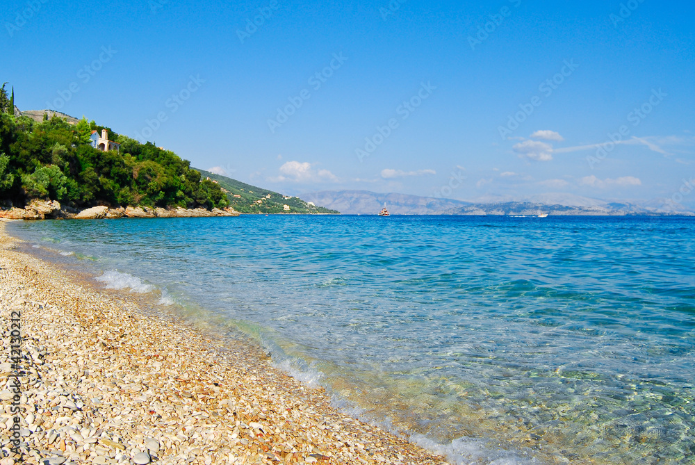 Obraz premium Greek Beach