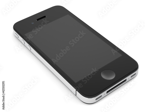 Smart phone with blank screen