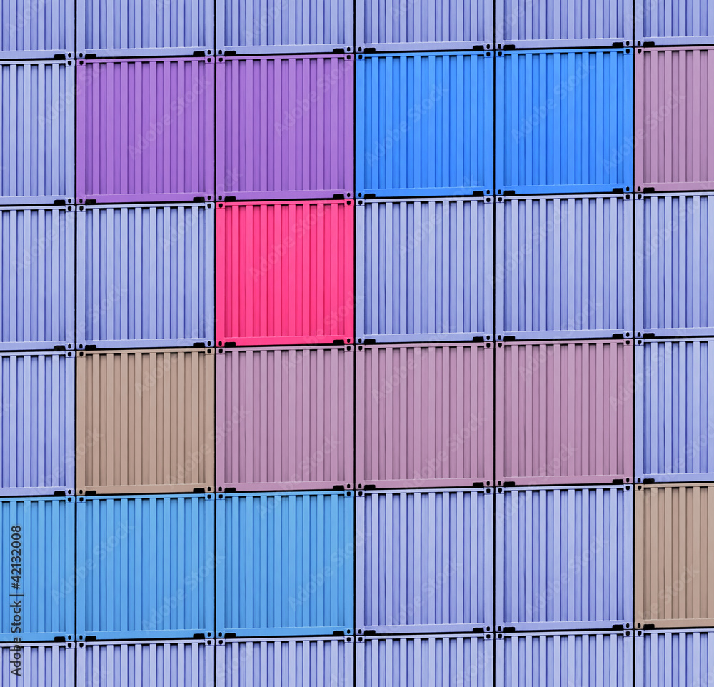 Fototapeta premium shipping containers