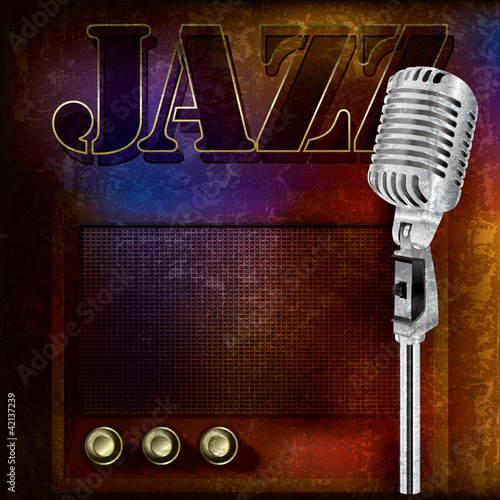 Photography abstract jazz background