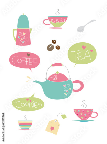 Tea and coffee items