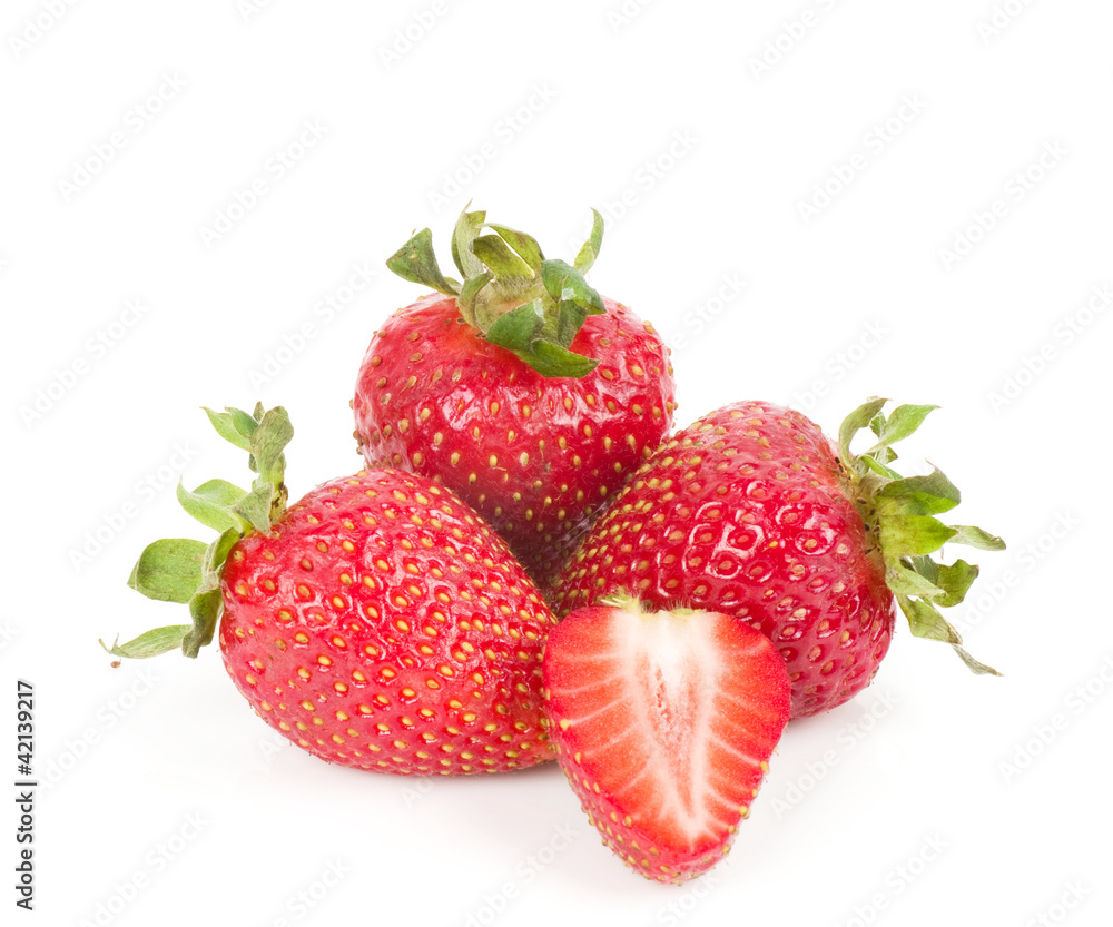 Red fresh strawberry Red fresh strawberry