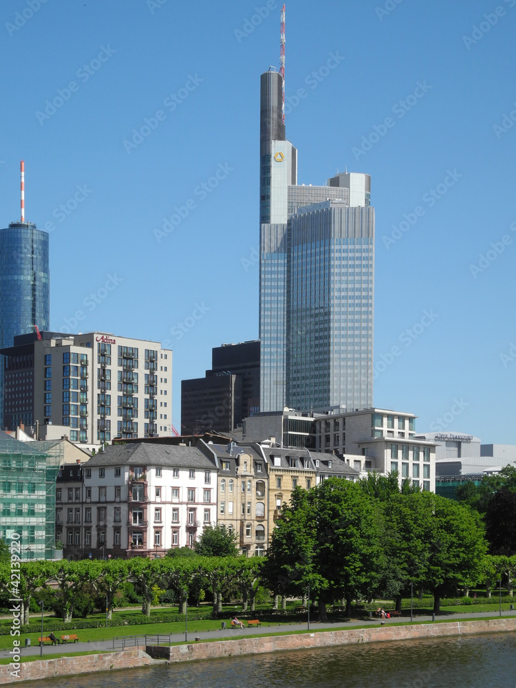 Hochhäuser in Frankfurt