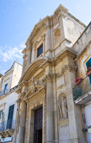 Church of St. Maria della Grazia. Lecce. Puglia. Italy. © Mi.Ti.