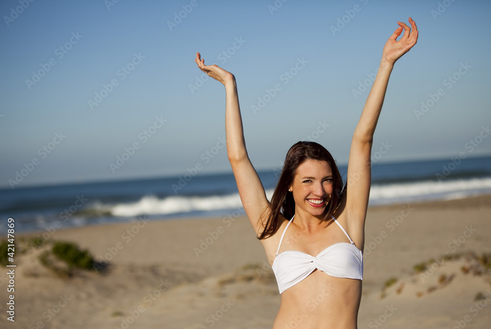 Woman at beach Woman at beach