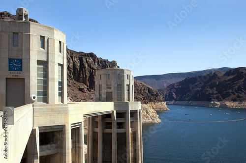 Lake  Mead and Hoover Dam photo