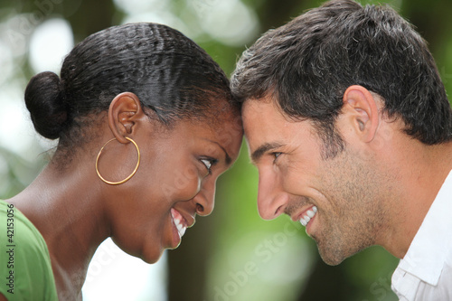 Photos Couple rubbing his forehead