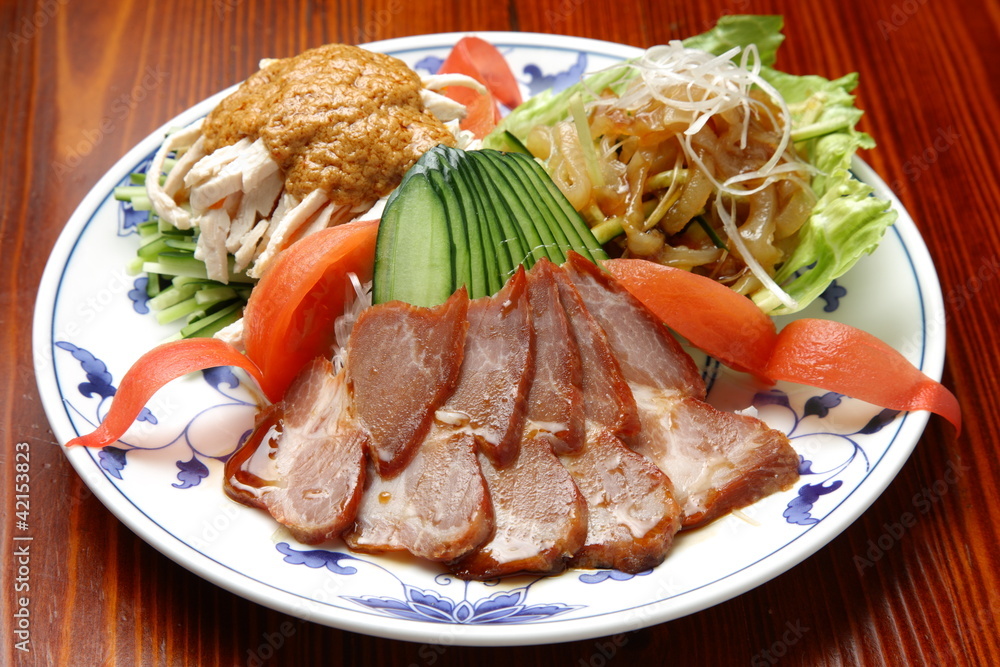Chinese Roasted Pork Salad