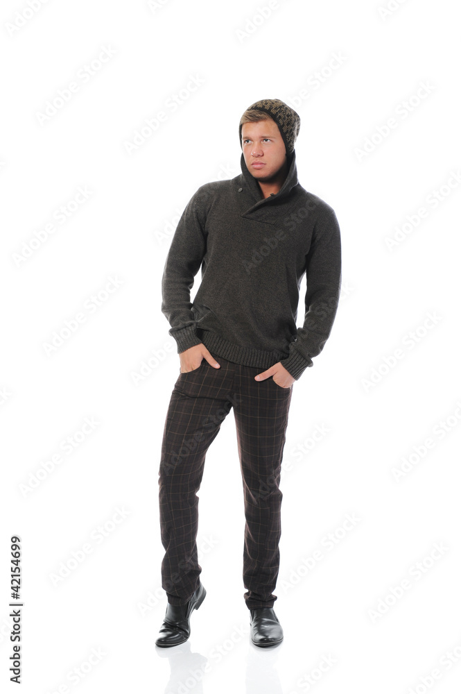 Portrait of a handsome young man Portrait of a handsome young man