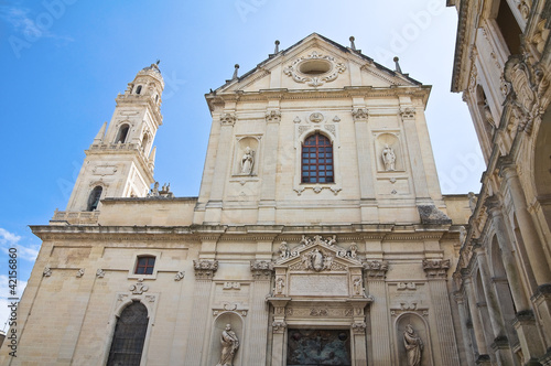 Cathedral of Lecce. Puglia. Italy.