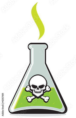 Chemical Bottle with Poison
