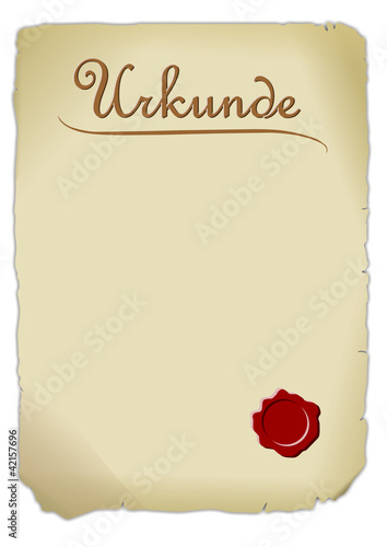 Urkunde