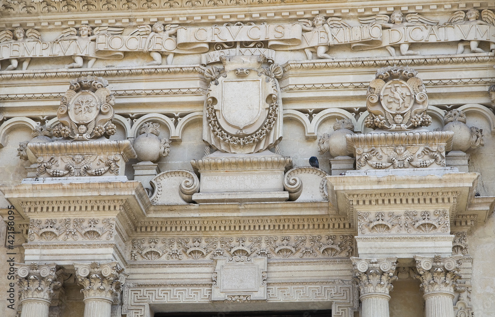 Obraz premium Santa Croce Basilica. Lecce. Puglia. Italy.