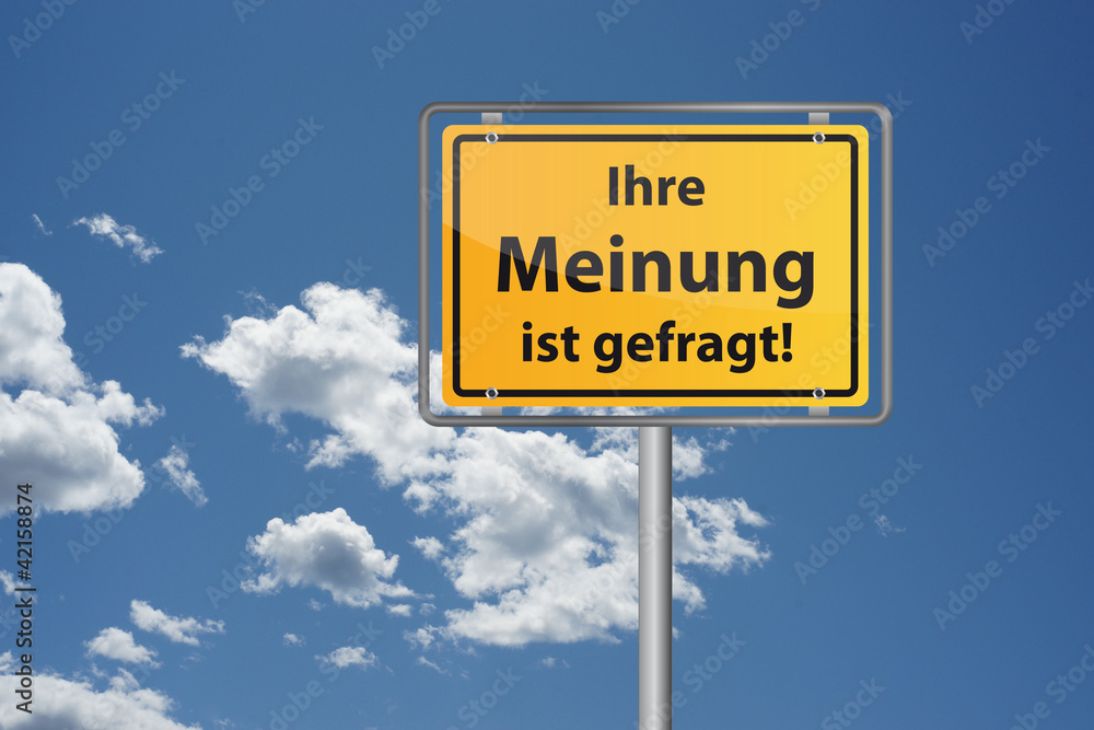 Ihre Meinung ist gefragt!