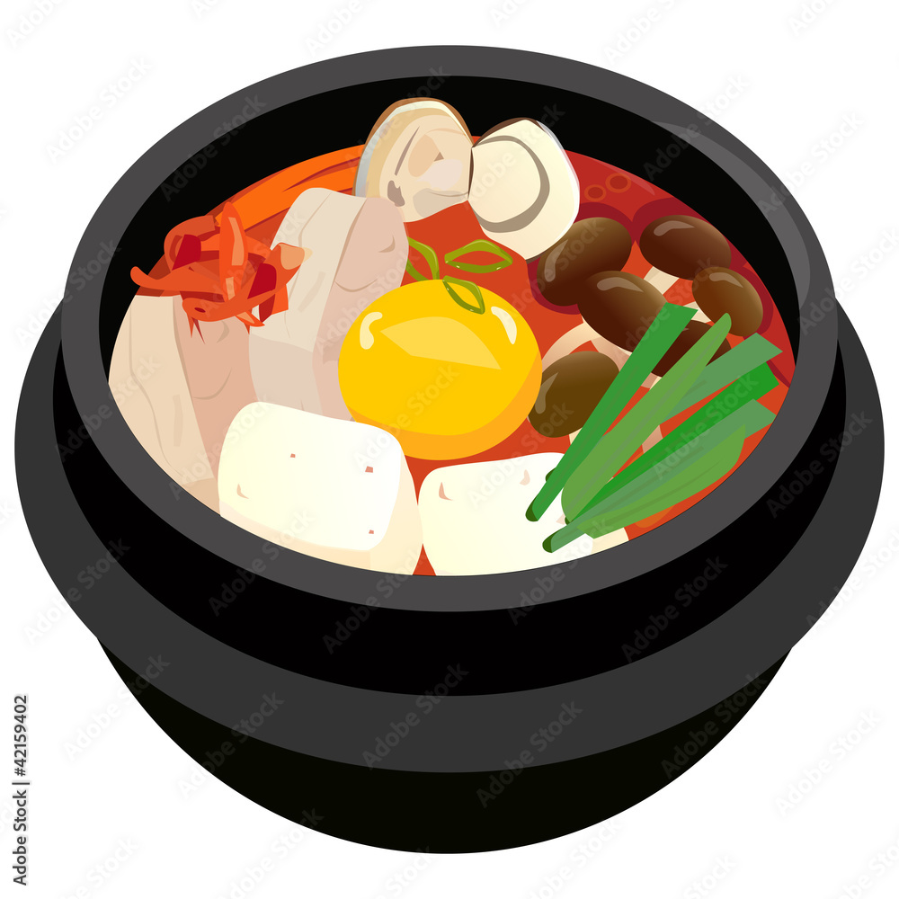 スンドゥブチゲ Stock イラスト Adobe Stock スンドゥブチゲ Stock イラスト Adobe Stock