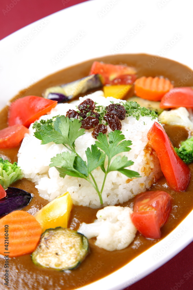 vegetable curry vegetable curry