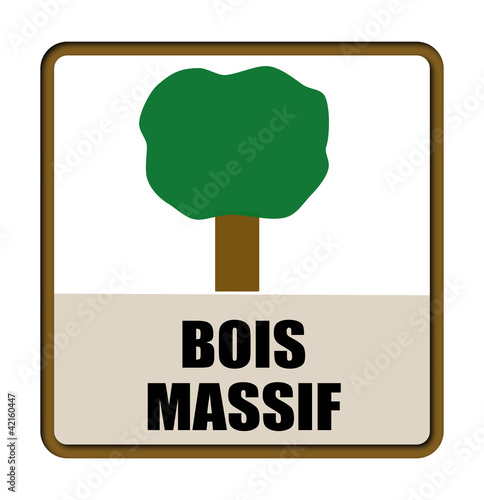 logo bois massif