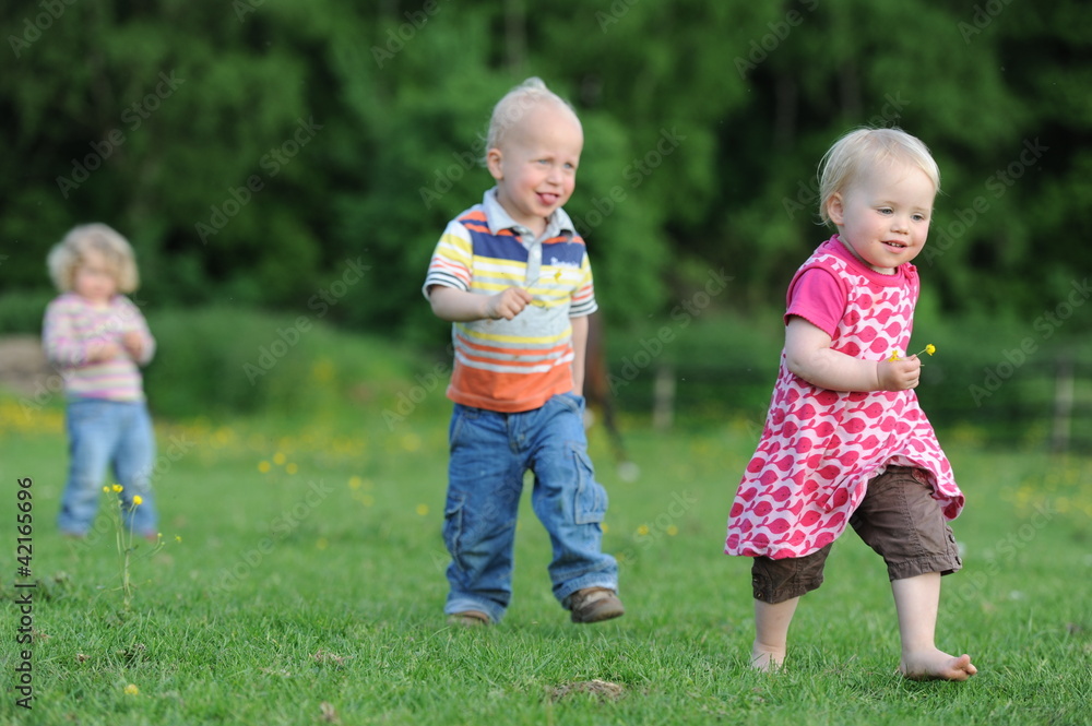 Fototapeta premium Ferien auf dem Bauernhof