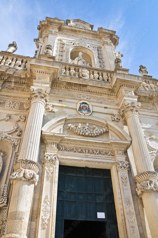 Cathedral of Lecce. Puglia. Italy.