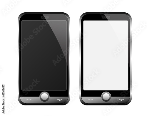 Cell Phone Silver Gray  Screen