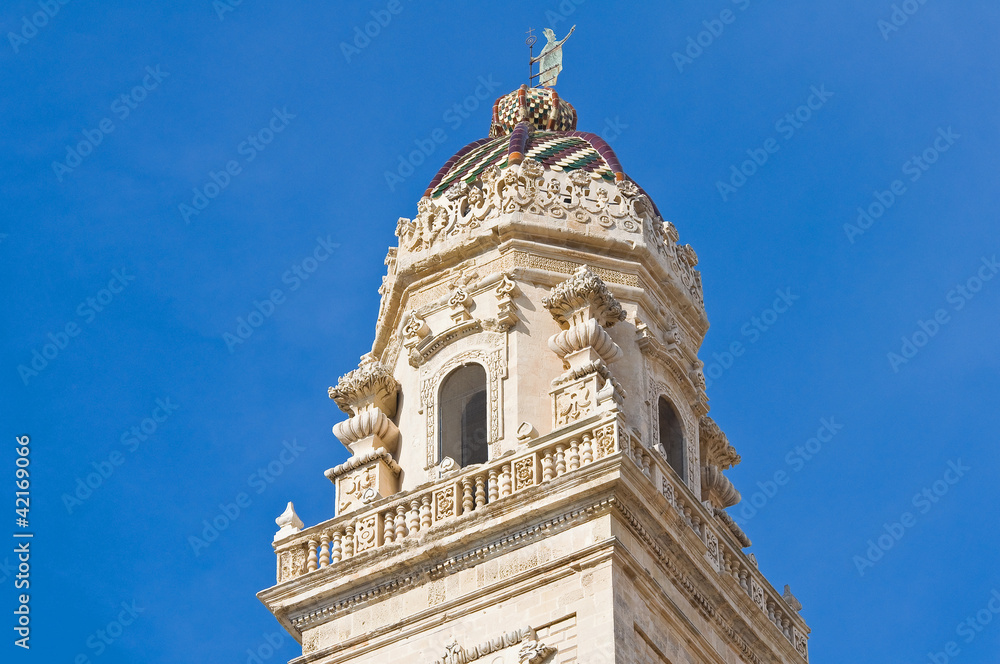 Cathedral Belltower. Lecce. Puglia. Italy.