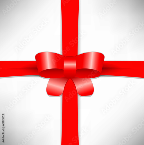 Celebratory background with bow