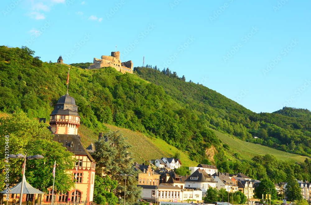 Bernkastel-Kues's castle (rijnland-palts- Germany)