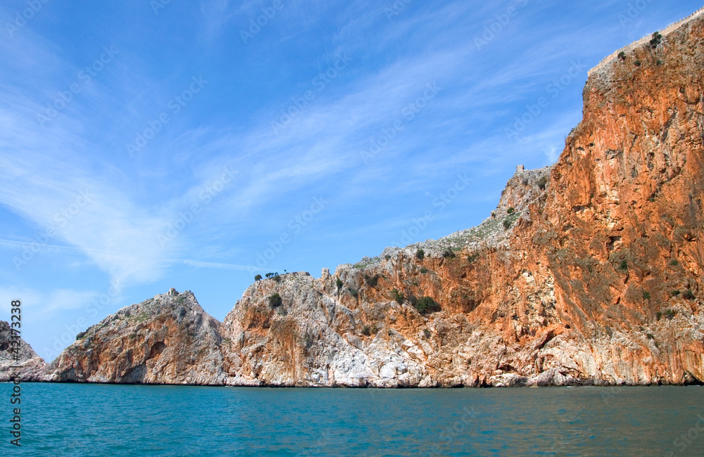 Fototapeta premium Burgberg - Alanya - Türkei