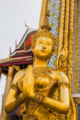 Female Golden Guardian Angel