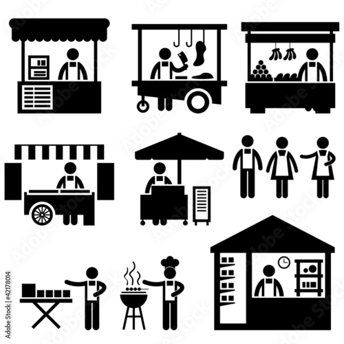 Business Stall Store Booth Market Marketplace Shop