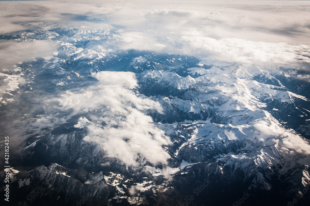 Fototapeta premium Widok z lotu ptaka