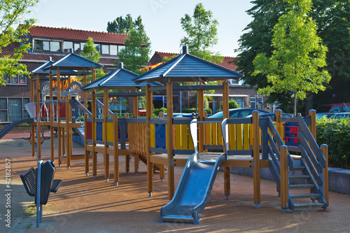 Wallpaper Mural Safe playground for young children Torontodigital.ca