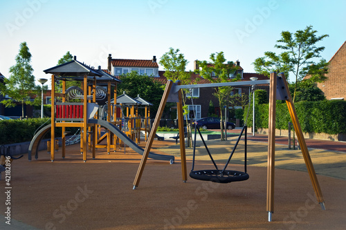 Fotografía Safe playground for young children