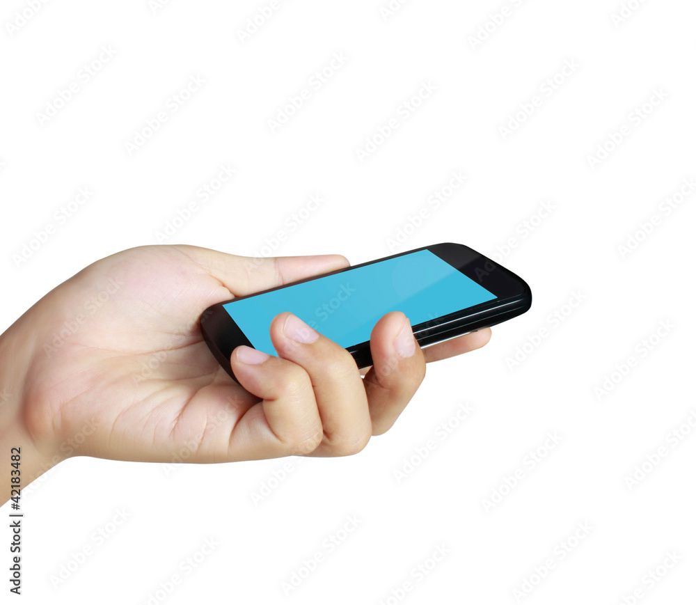 mobile phone, in hand mobile phone, in hand