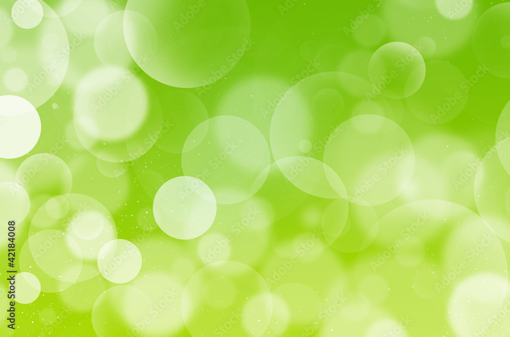 Olive Green Bubbles background Flarium, white bubbles